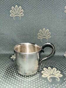 Vtg Gorham Silverplate Cup Yc63 Baby Child S Cup