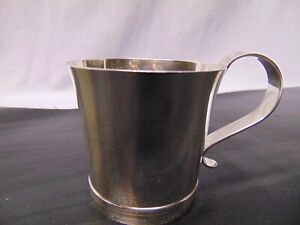 Vintage Paul Revere Reproductions Sterling Baby Cup 50 Je Caldwell 108 Grams