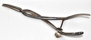 Antique Vintage Medical Instrument 12 Inch Cervical Dilator Surgical Tool