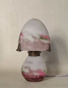 Muller Freres A French Art Deco Mushroom Lamp 1920s Degue Era France