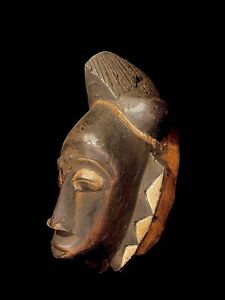 African Mask Home D Cor African Wooden Mask Tribal Wood Carved Hanging Gur 5494