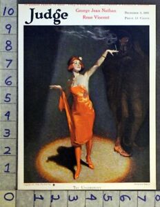 1921 S Werner Theatre Actress Understudy Devil Stage Judge Art Cover Fc2311