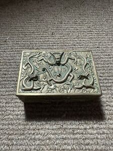 Chinese Brass Humidor Antique Box