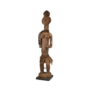 Punu Standing Female Figure Custom Base Gabon