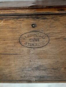 Antique Singer Sewing Puzzle Box Patented February 10 1885