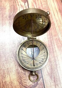 The Mary Rose Pocket Compass Nautical Marine Brass Compass