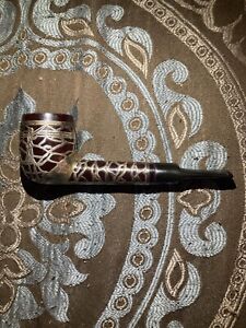 1920s Antique Sterling Silver Pipe