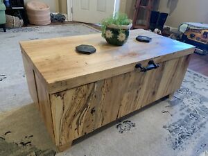 2024 Homemade Spalted Maple Chest