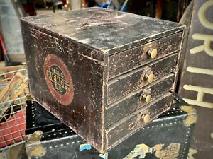 Rare Vintage Paul G Niehoff Antique Display Case Cabinet Wood