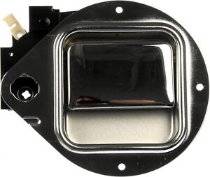 Front Driver Side Exterior Door Handle Compatible With Some Peterbilt Chrome