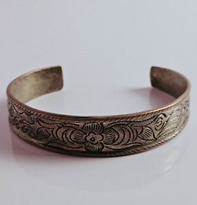 Rare Ancient Bronze Bracelet Twisted Viking Authentic Artifact Stunning