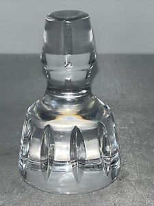 Stopper Carafe Glass Crystal Opaque Clear Vintage Art Deco France N7979 3 20 Inc
