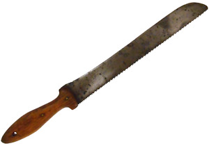 Rare Mid 19th C Antique Civil War Field Amputation Bone Saw Knife Stmpd Cw Ad 