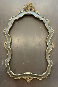 25 1 4 X 38 1 2 Hand Carved Frame Genuine 22k Gold Painted Panel Italian