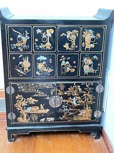 Vintage Chinese Console Cabinets