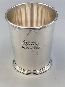 Vintage Sterling Silver Julep Cup By S Kirk Son 277 Gently Used