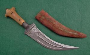 Antique Islamic Mughal India Indo Persian Indian Dagger Jambiya Khanjar To Sword