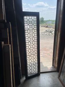 Sg 4447 Antique Textured Glass Transom Window 17 5 X 66 5