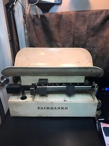 Antique Fairbanks Baby Scale Shop 658266 In Amazing Condition And It Works 