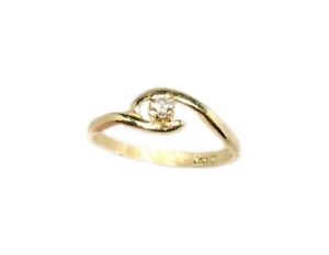 Diamond Gold Ring 19thc Antique 3mm Ancient Roman Star Splinters Gods Tears 14kt