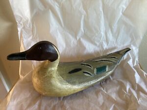 Antique California Palm Decoy Very Nicely Painted No Reserve Looks Artist Done