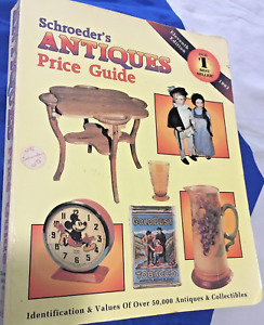 Schroeder S Antiques Price Guide 50k Antiques Collectibles Ids Values 1993