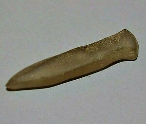 Ancient African Neolithic Hand Carved Stone Piercing Plug Hairpin Decoration