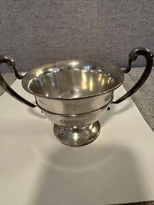 Je Caldwell And Co Sterling Loving Cup Trophy Cup Two Handle Cup 607 160 Grams