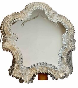 Vintage Italian Murano Table Or Wall Mirror 1950 S