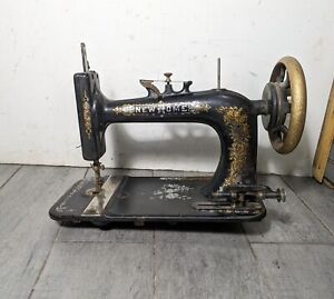 Antique New Home Treadle Sewing Machine