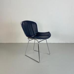 Vintage Harry Bertoia Chrome Side Dining Chair Midcentury For Knoll 4199