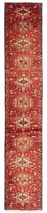 Hand Knotted Rug Carpet 2 2x12 2 Karajeh Mint Condition
