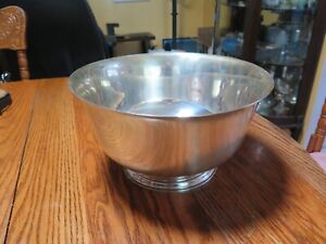 Cartier Sterling Bowl Very Large 45 Ozt By Cartier Paul Rrevere
