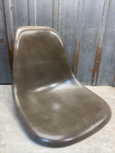 Vintage Eames Brown Stacking Chair Fiberglass Shell Herman Miller 4 Last One