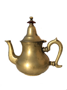 Moroccan Authentic Copper Teapot Oriental Traditional Moroccan Teapot 7 48 In