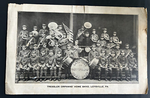 Vintage Photo Of Tressler Orphans Home Band Loysville Pa