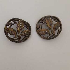 Antique Brass Steel Cut Buttons