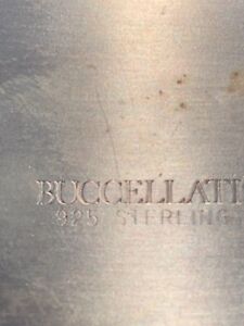 Buccellatti Italian Sterling Silver Baby Cup Professionally Polished Super Heavy