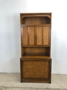 Mid Century Shelving Cabinet With Three Drawer