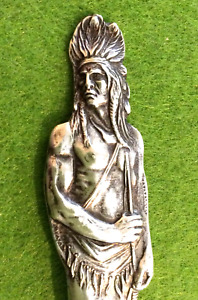 Rare Full Indian Grand Canyon Bright Angel Trail 5 3 Sterling Souvenir Spoon