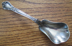 Gorham Chantilly Sugar Shell Spoon Antique Sterling 1895 Lion Anchor G No Mono