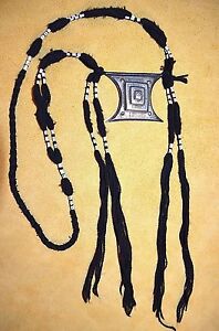 Antique Tuareg Tcherot Talisman Amulet Pendant Tribal Necklace From Niger Africa