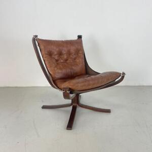 Danish Falcon Chair Sigurd Resell Ressell 60s 70s Midcentury Brown 4203