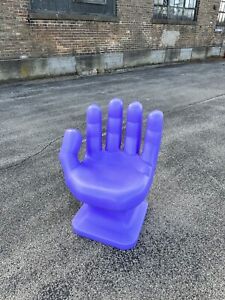 Light Purple Left Hand Shaped Chair 32 Adult 70s Retro Icarly New
