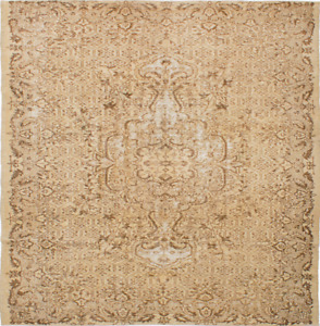 Traditional Vintage Hand Knotted Carpet 5 11 X 9 1 Wool Area Rug