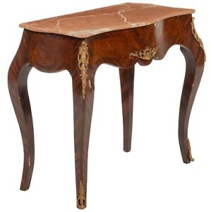 Louis Xvi Style Marble Top Console