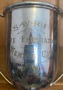 1951 Fife Scotland Vintage Silver Plate Trophy Loving Cup Trophies