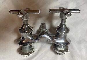 Antique Nickel Brass Claw Foot Bathtub Faucet