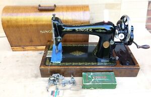 Singer 66k Vintage Hand Crank Sewing Machine