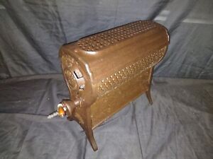 Antique Vintage 1920 S Lebau Victorian Cast Iron Metal Gas Heater